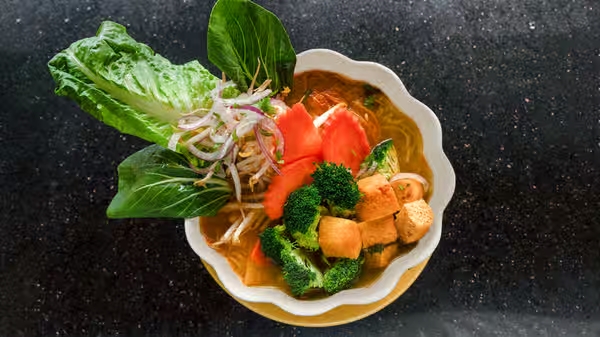customize your vermicelli bowl with Pho By Night