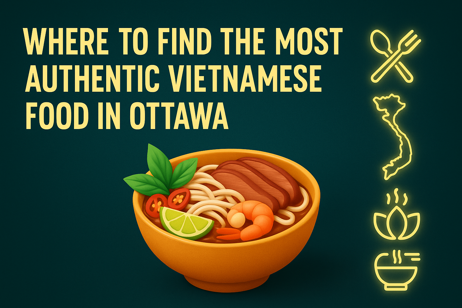 Where to Find the Most Authentic Vietnamese Food in Ottawa