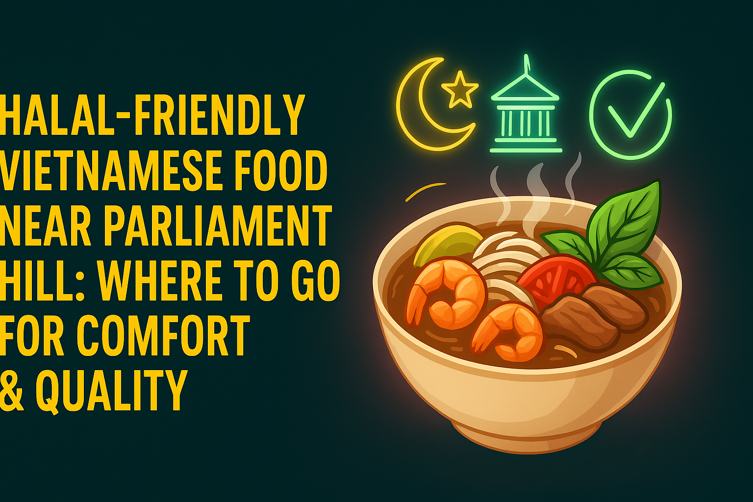 Halal-Friendly Vietnamese Food Near Parliament Hill