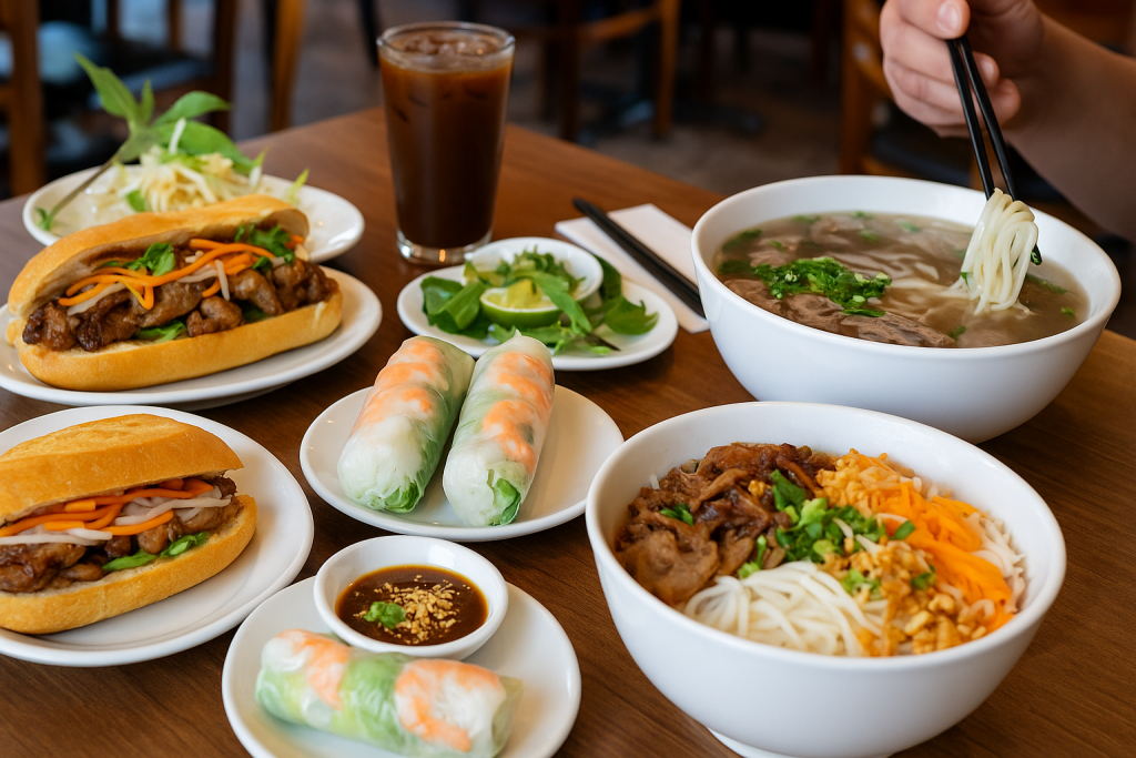 Authentic Vietnamese Cuisine Spread in ByWard Market
