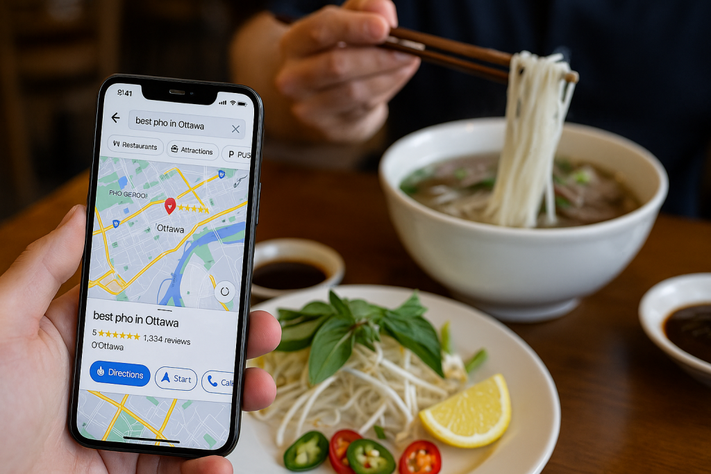 Google Maps Says We're the Best Pho in Ottawa