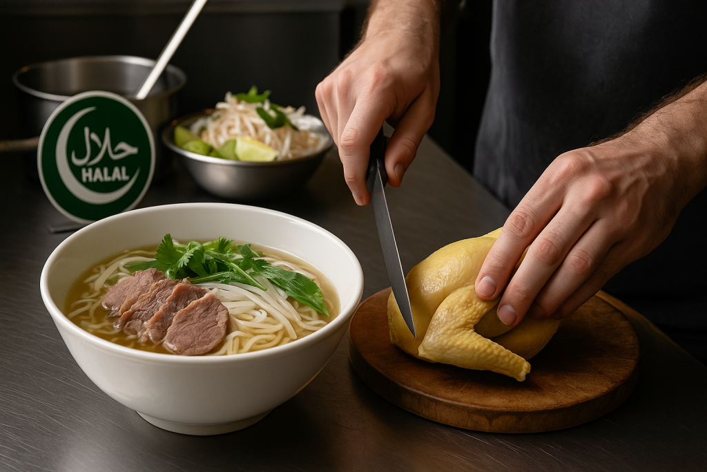 Certified Halal Chicken & Beef Pho in Ottawa