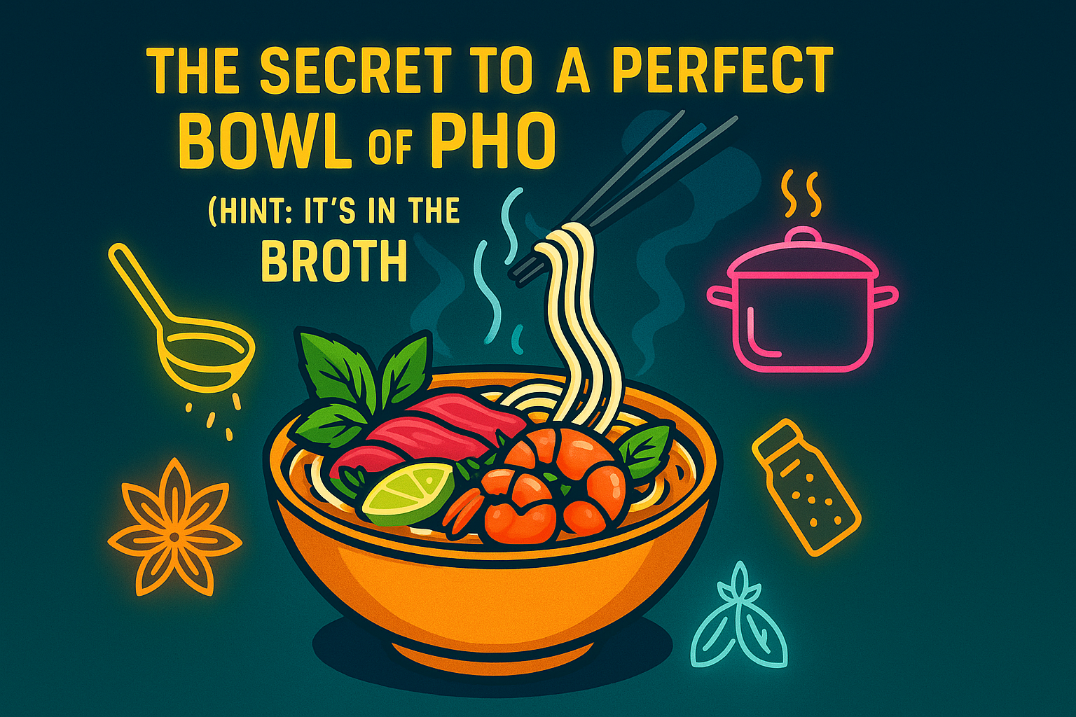 The Secret to a Perfect Bowl of Pho (Hint: It’s in the Broth)