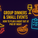 Group Dinners & Small Events