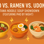 Pho vs. Ramen vs. Udon