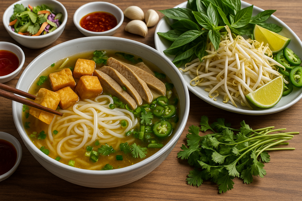 Vegetarian & Vegan Pho at Pho By Night