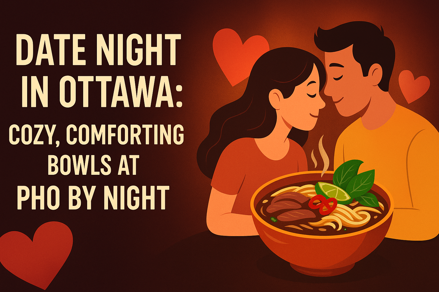 Date Night in Ottawa: Cozy, Comforting Bowls at Pho By Night
