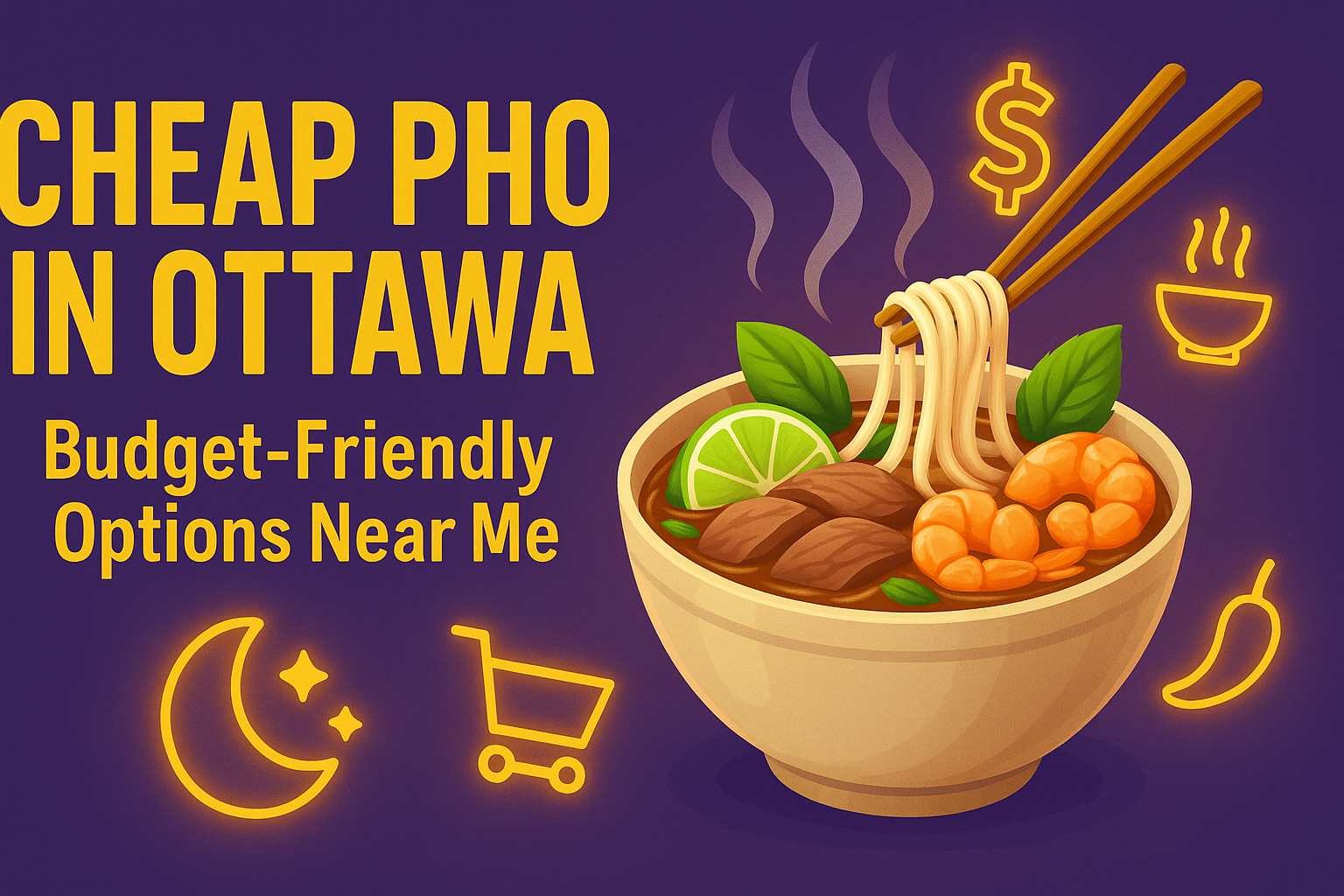 Cheap Pho in Ottawa: Budget-Friendly Options Near Me