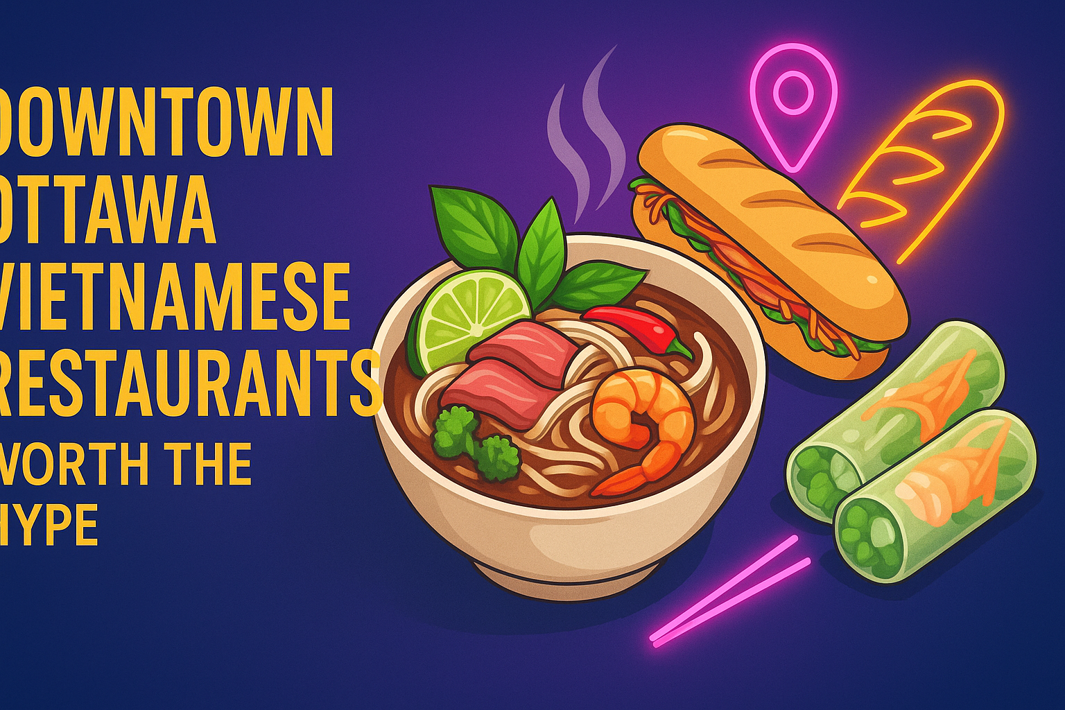 Downtown Ottawa Vietnamese Restaurants Worth the Hype