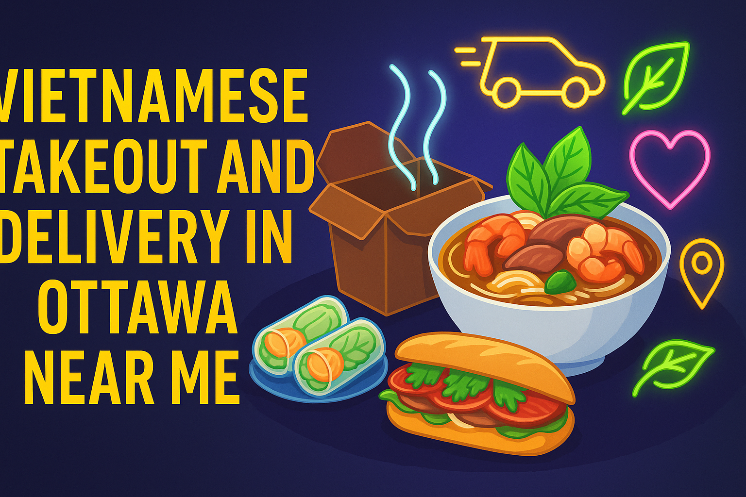 Vietnamese Takeout and Delivery in Ottawa Near Me