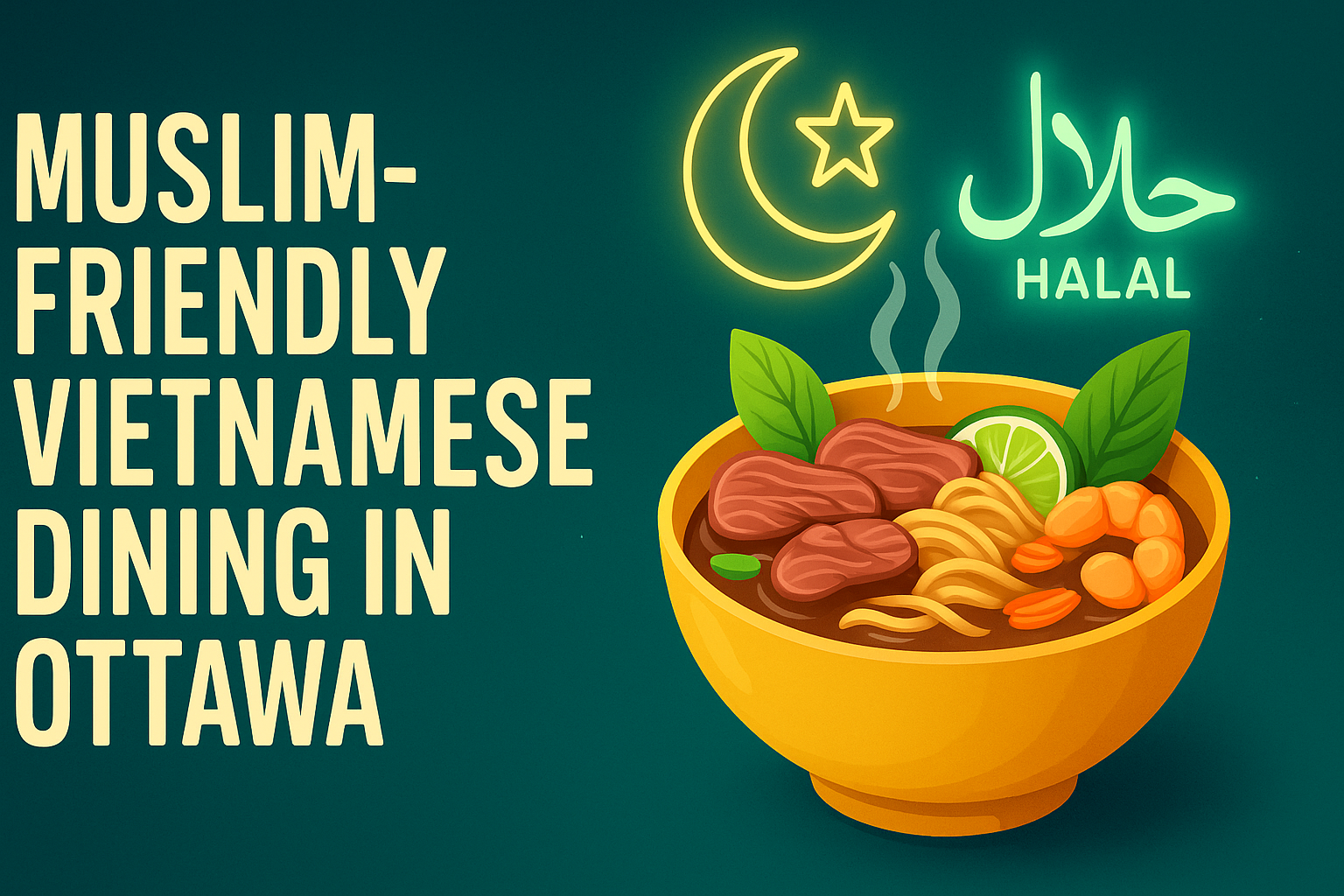 Muslim-Friendly Vietnamese Dining in Ottawa