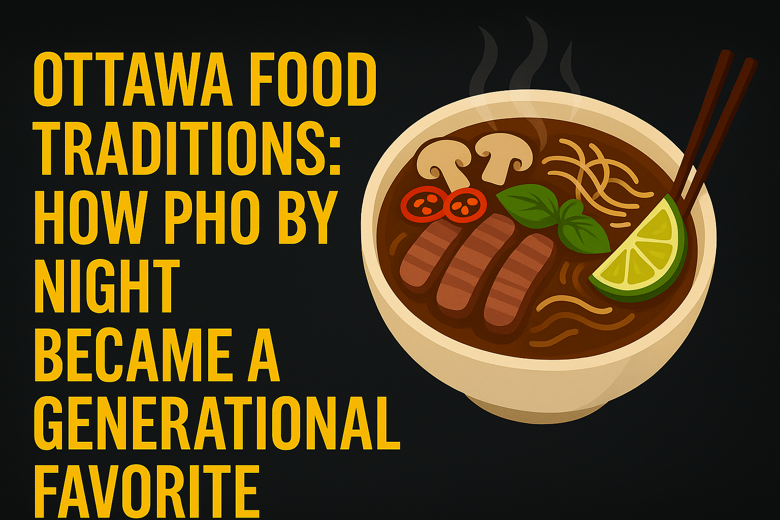 Ottawa Food Traditions