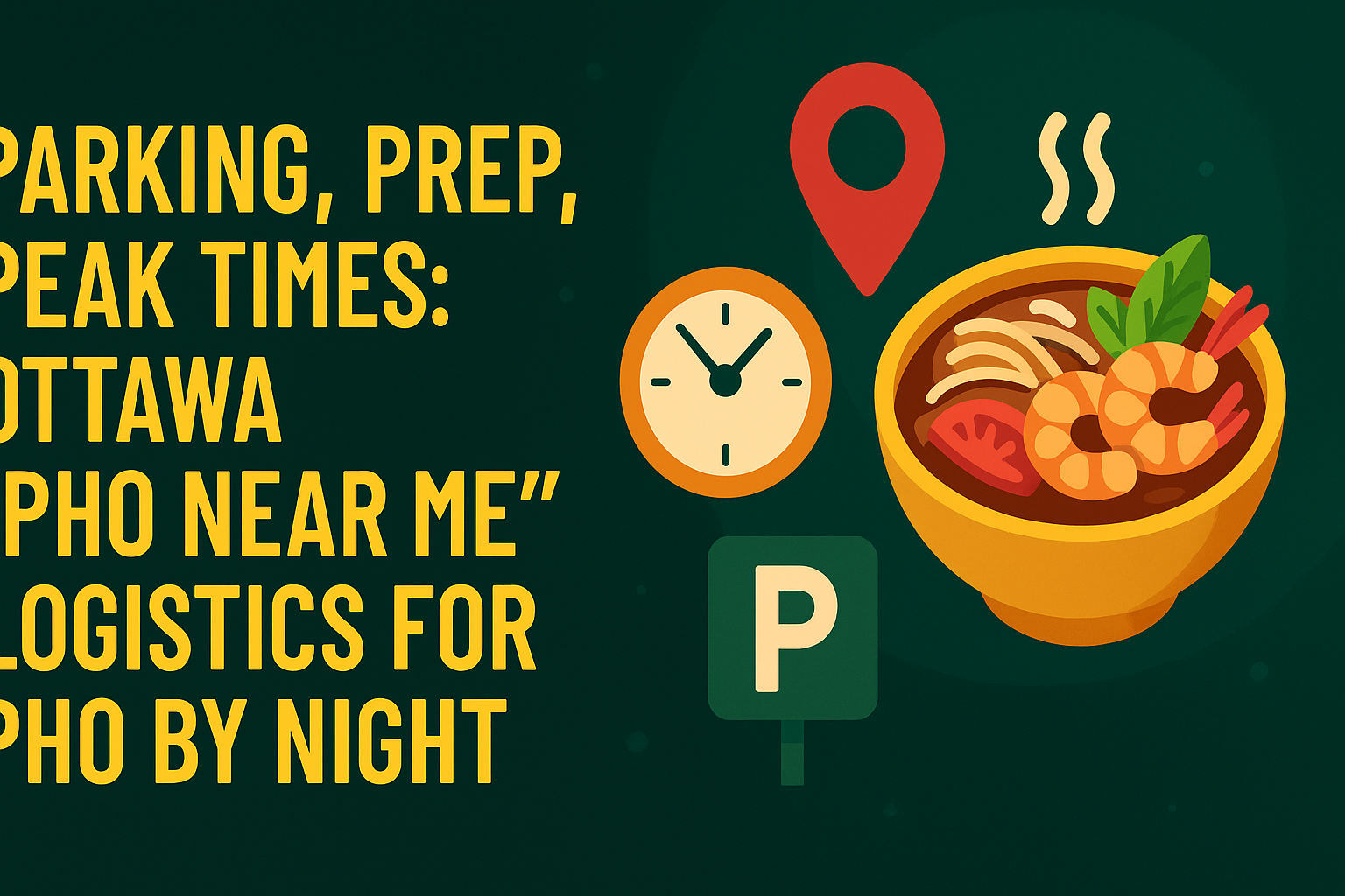 Parking, Prep, Peak Times