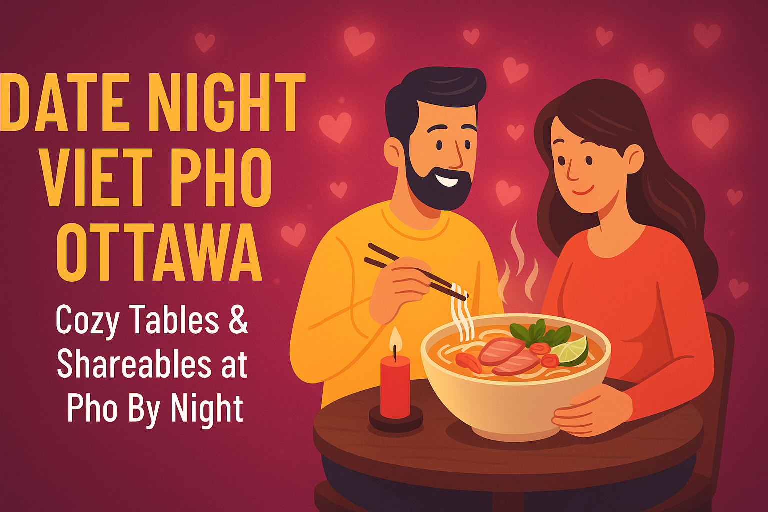 Date Night Viet Pho Ottawa