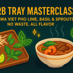 Herb Tray Masterclass: Ottawa Viet Pho
