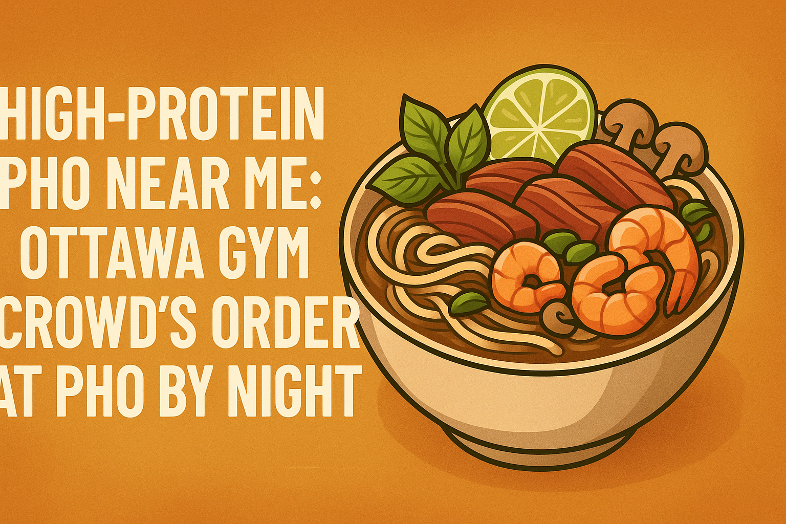High-Protein Pho Near Me: Ottawa Gym Crowd’s Order