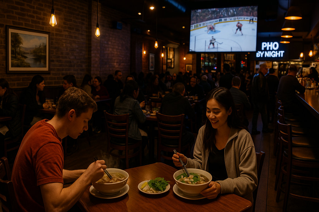 Ottawa Events & Pho – Pre-Game and Post-Show Dining Scene