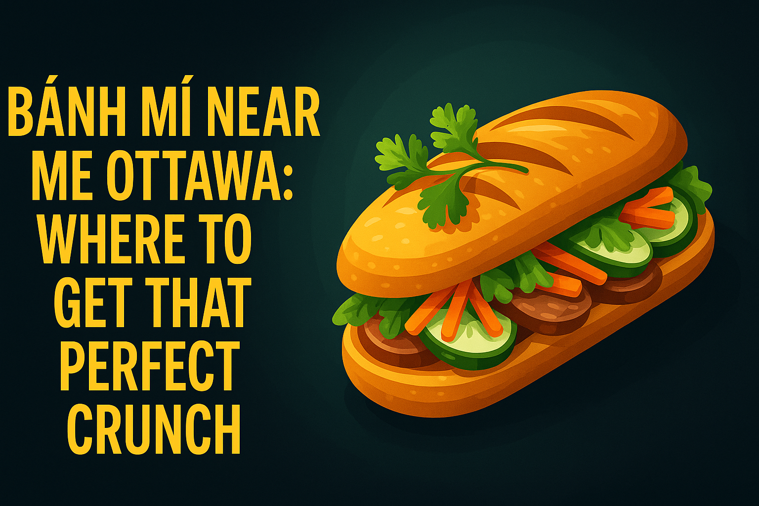 Bánh Mì Near Me Ottawa