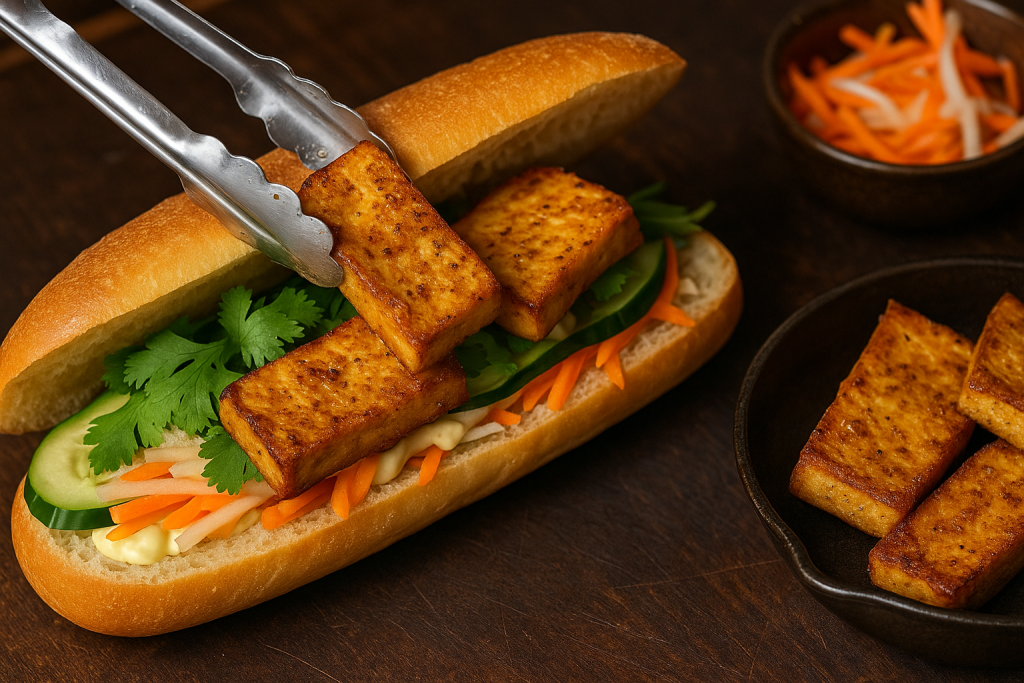 Vegan Bánh Mì Ottawa – Crispy Tofu Perfection