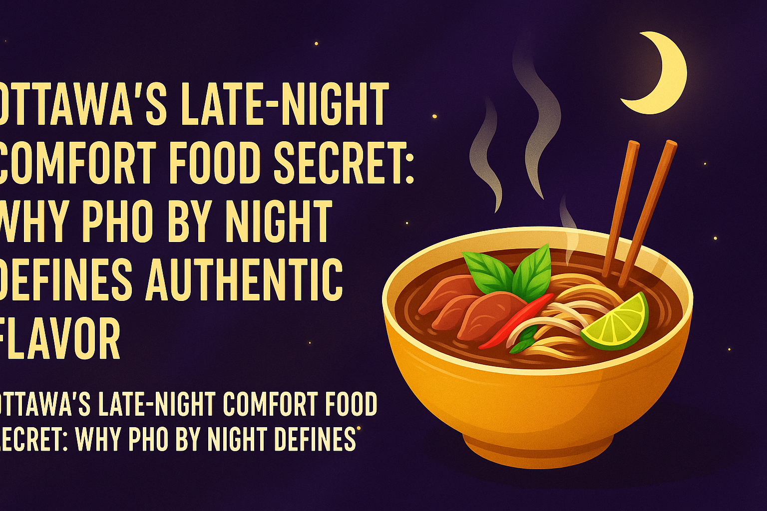 Ottawa’s Late-Night Comfort Food Secret