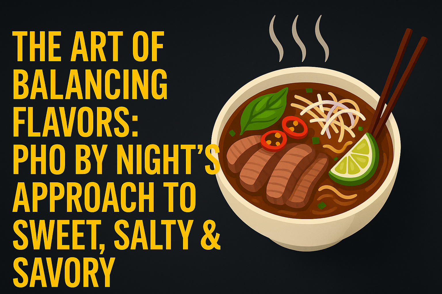 The Art of Balancing Flavors