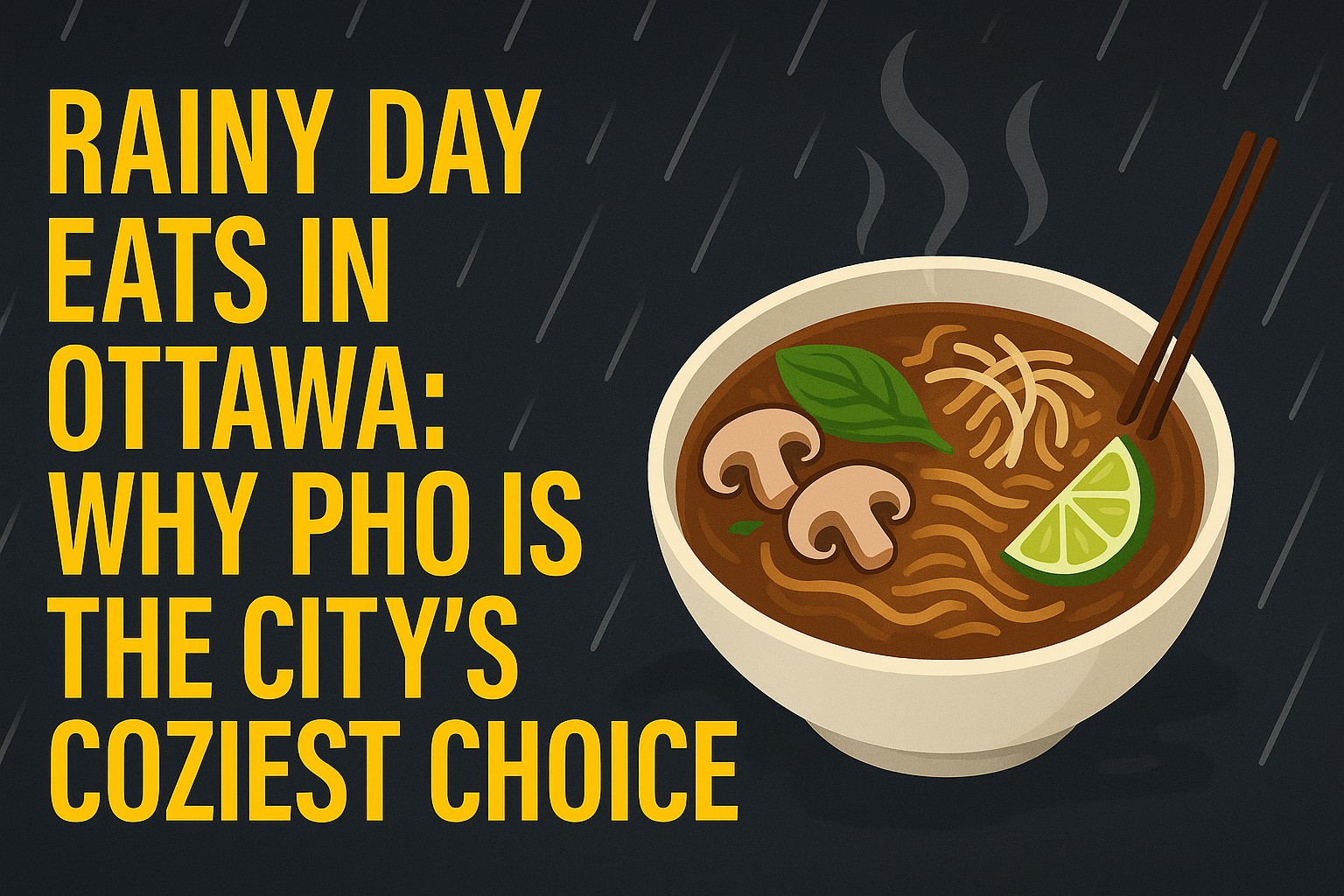 Rainy Day Eats in Ottawa