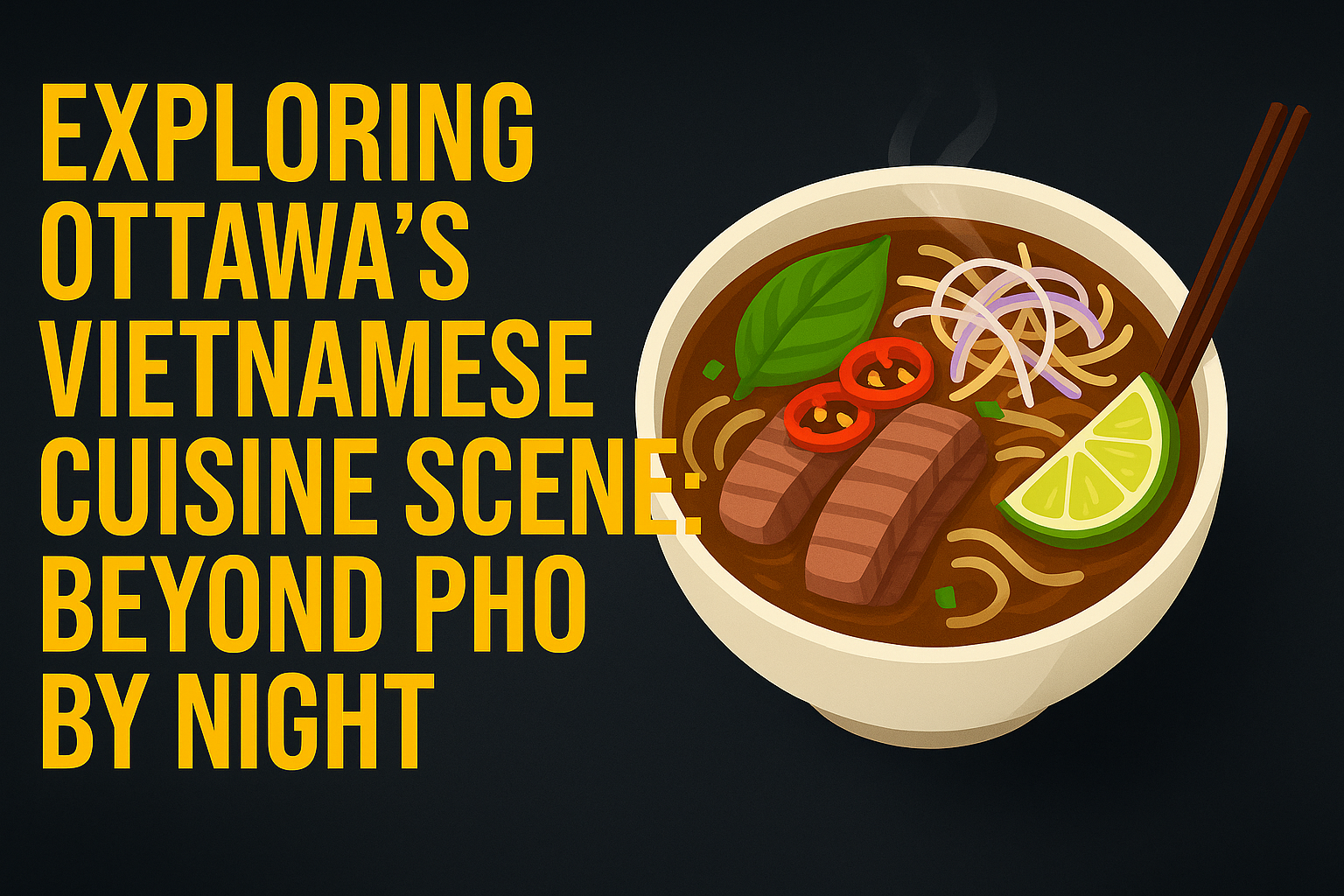 Exploring Ottawa’s Vietnamese Cuisine Scene