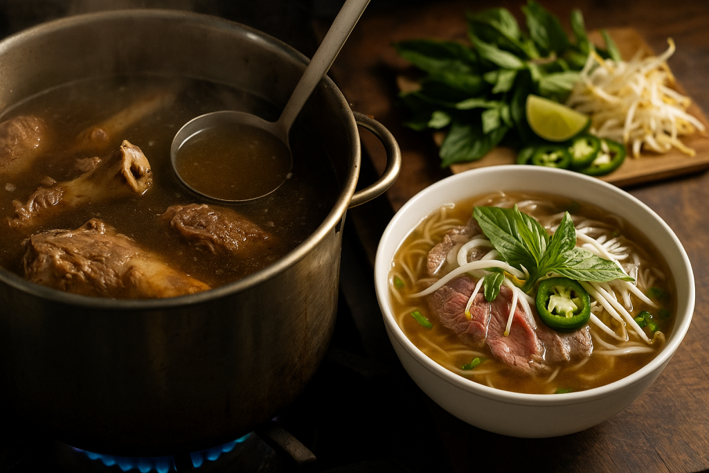 Pho By Night vs. “Pho Near Me” Chains: Real Broth, Real Bones, Real Flavor