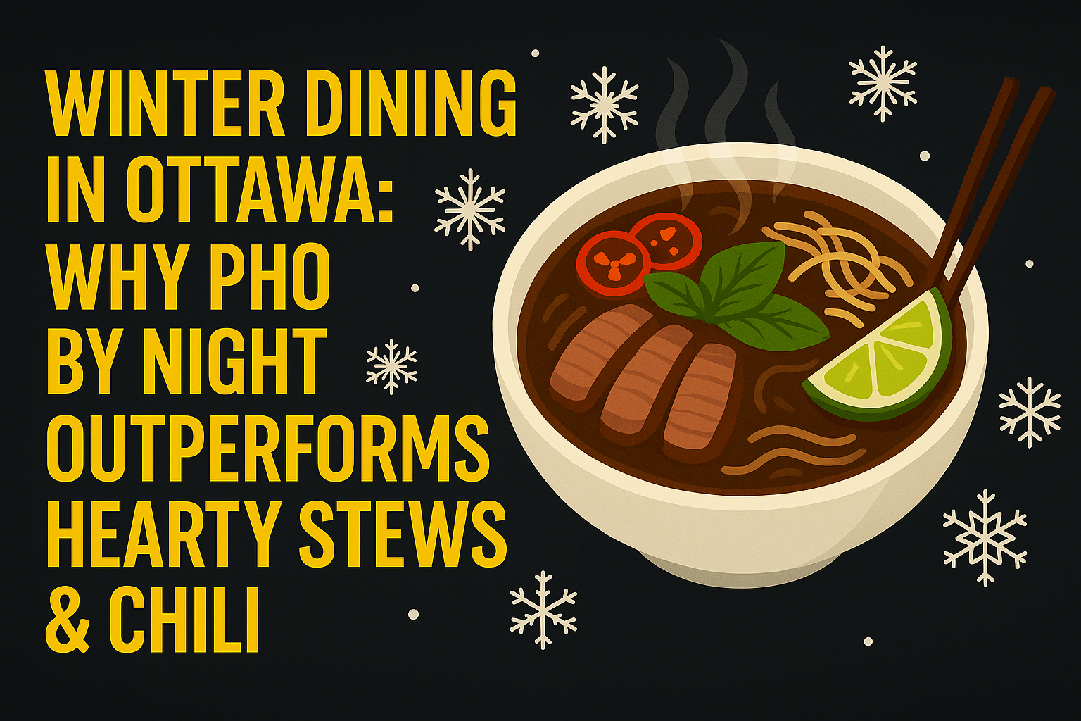 Winter Dining in Ottawa