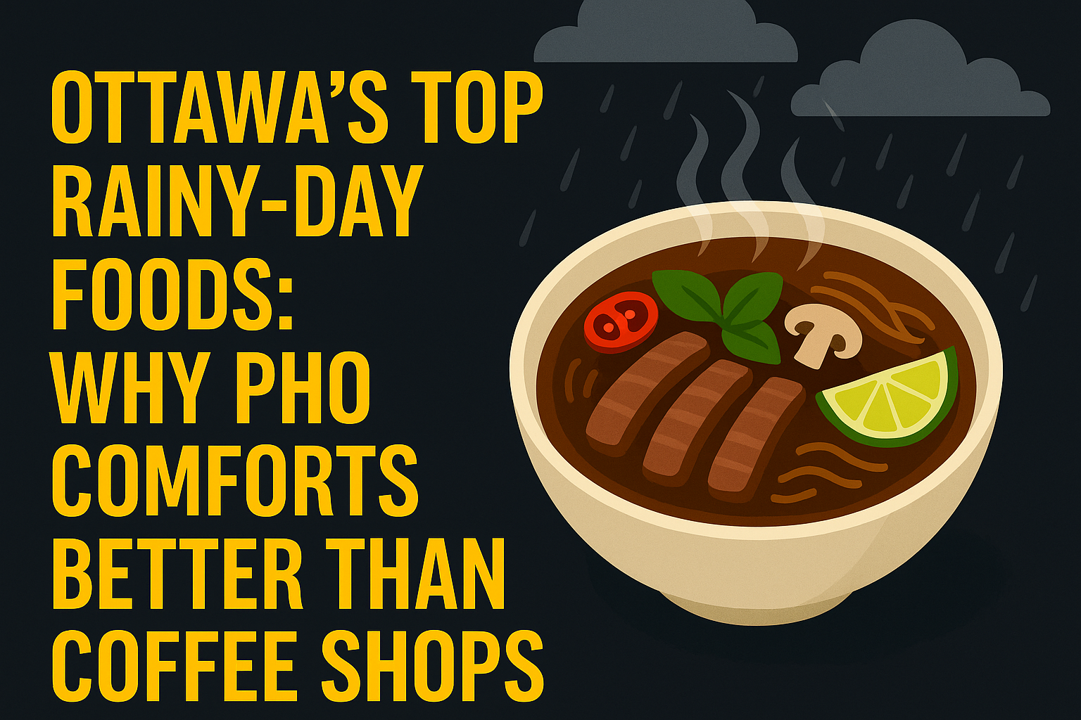 Ottawa’s Top Rainy-Day Foods
