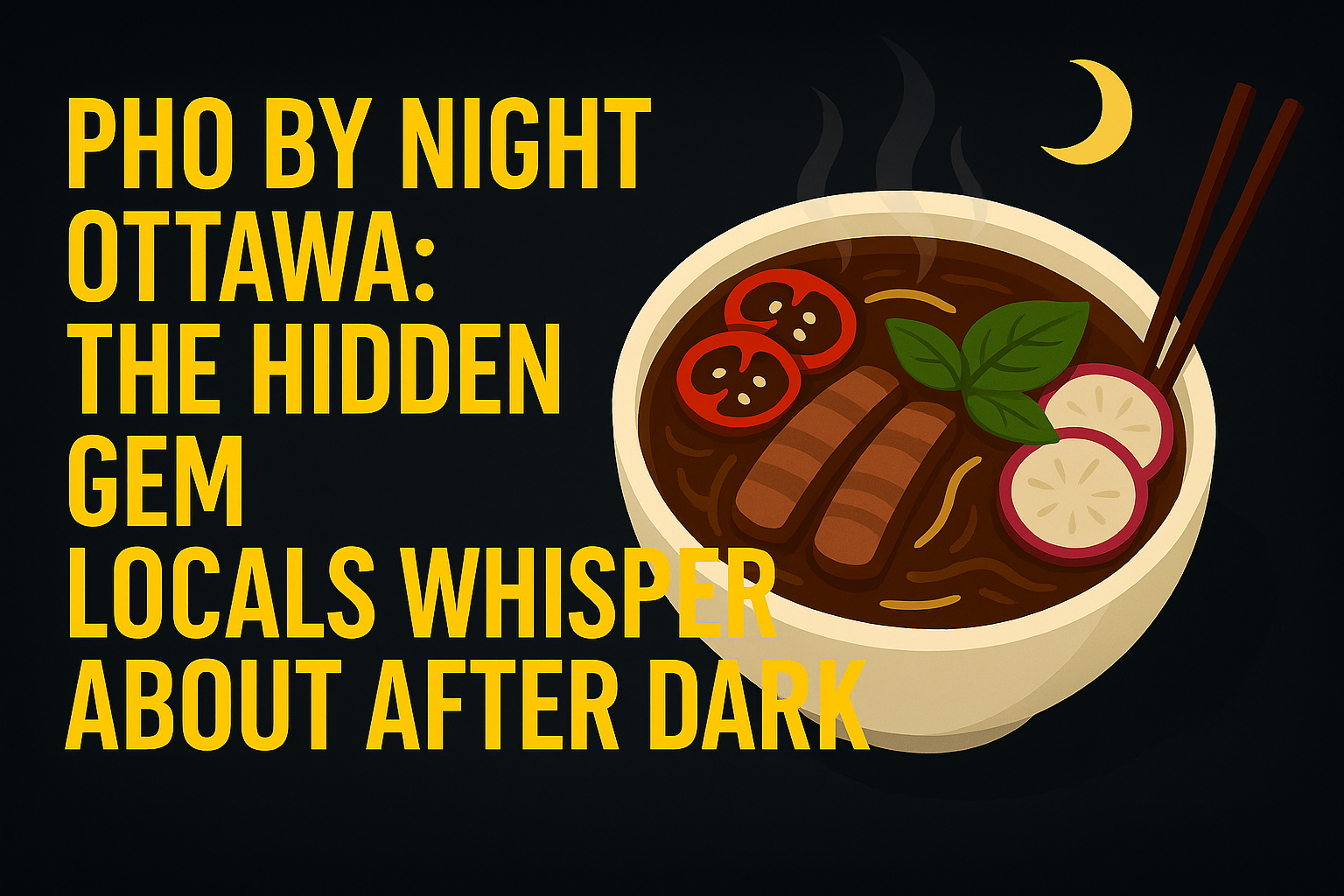 Pho By Night Ottawa