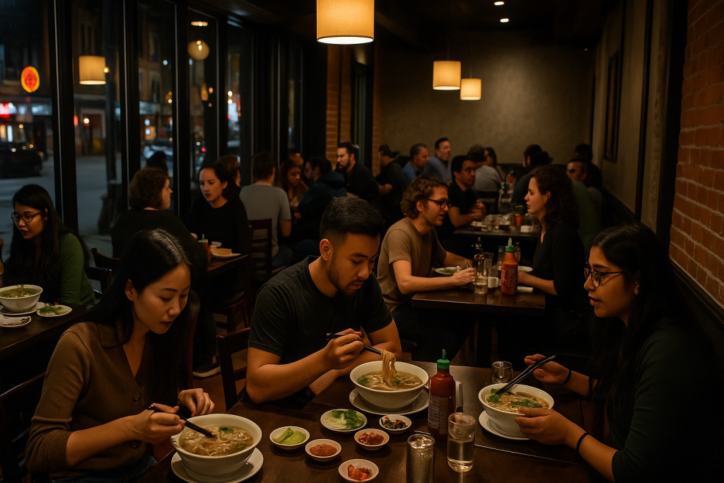 Late-Night Dining in ByWard Market: Pho By Night’s Unmatched Vibe