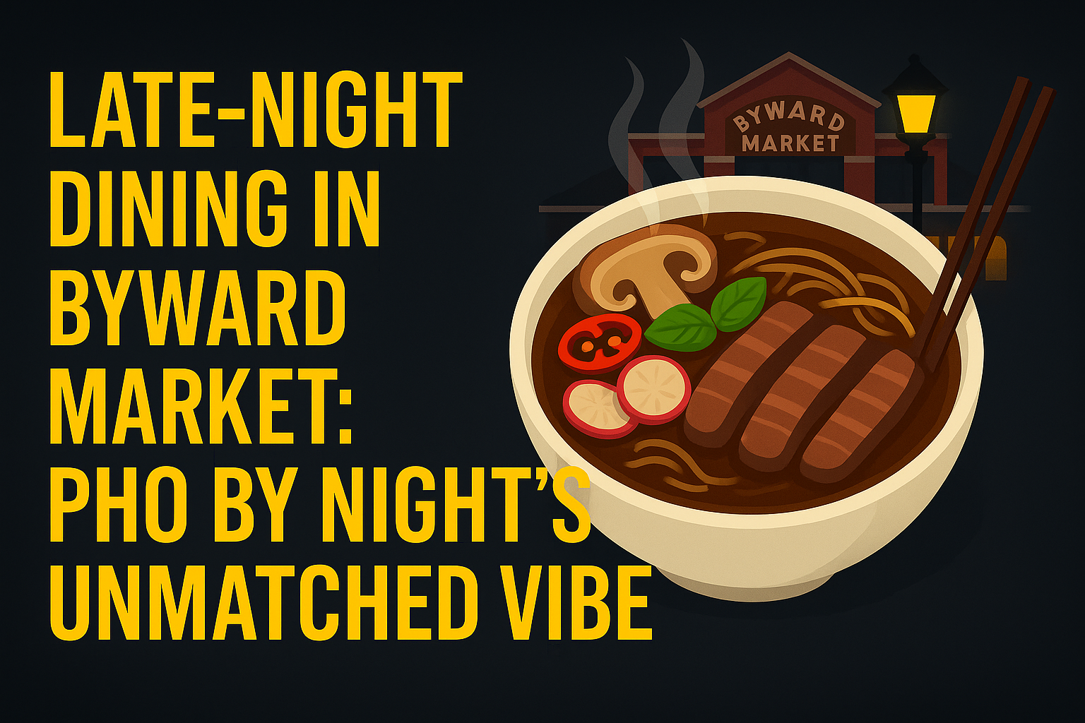 Late-Night Dining in ByWard Market