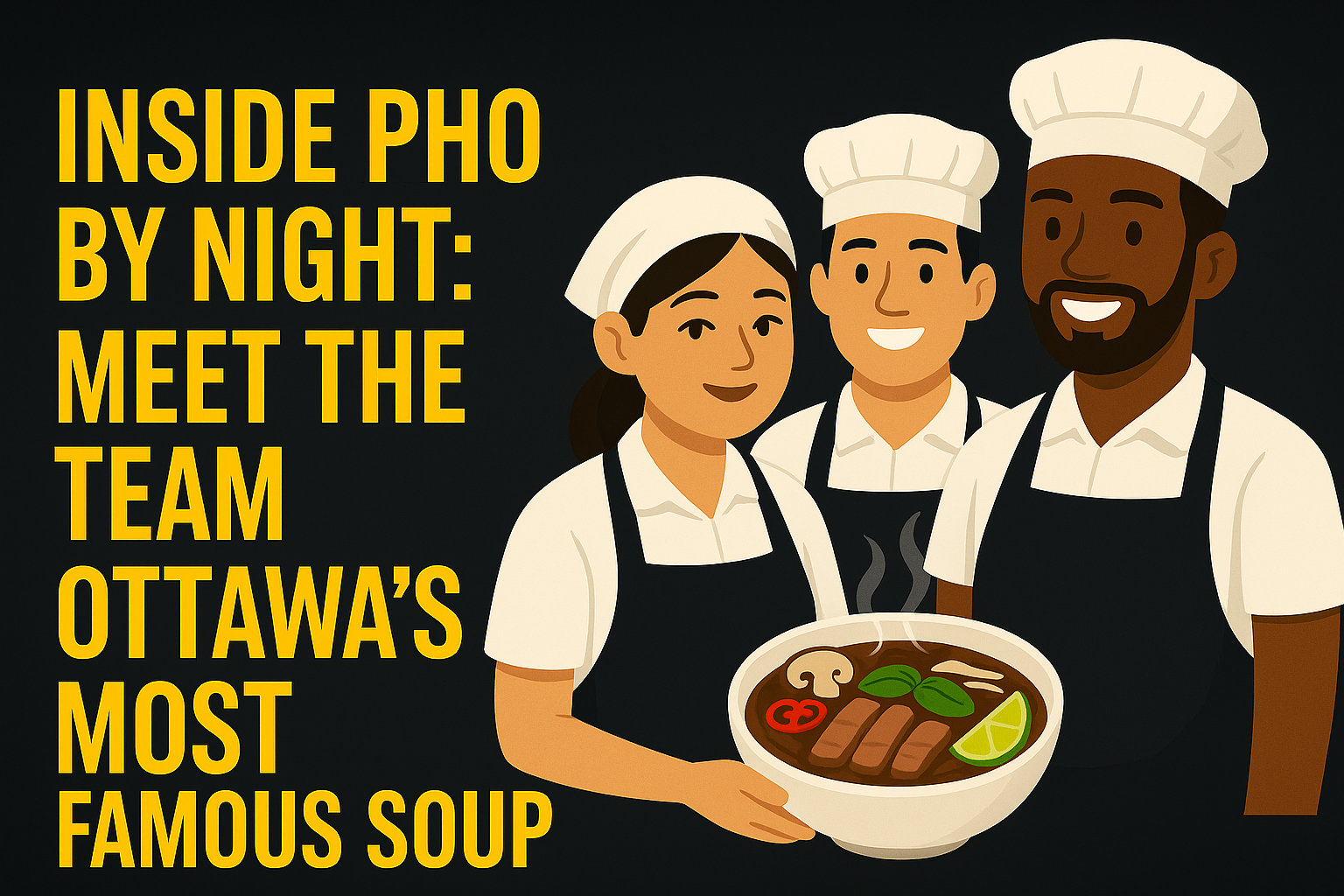 Inside Pho By Night: Meet the Team