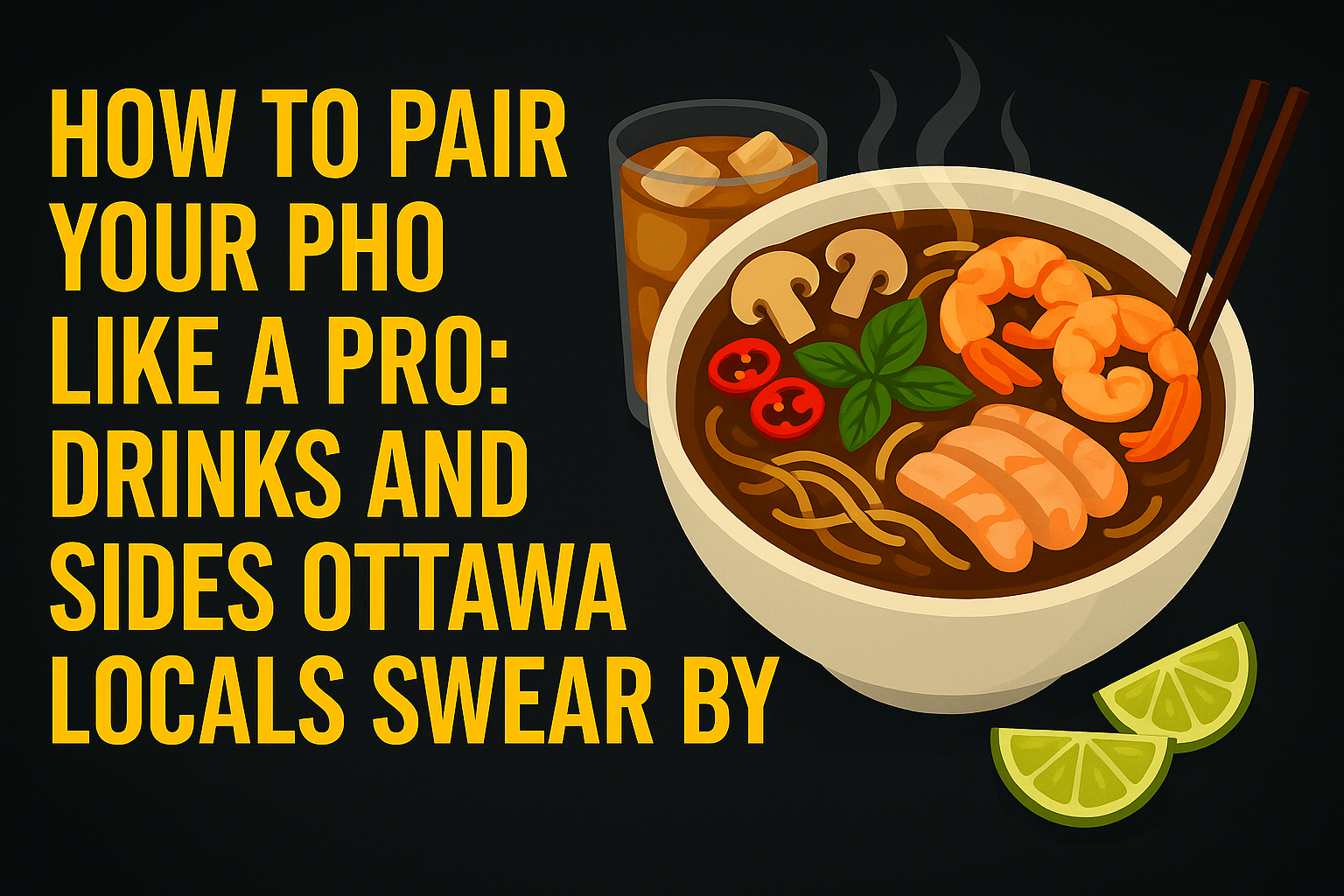 How to Pair Your Pho Like a Pro