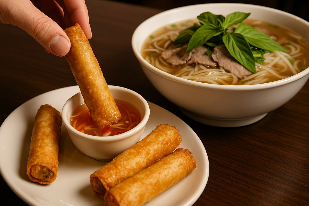 Crispy Spring Rolls in Ottawa
