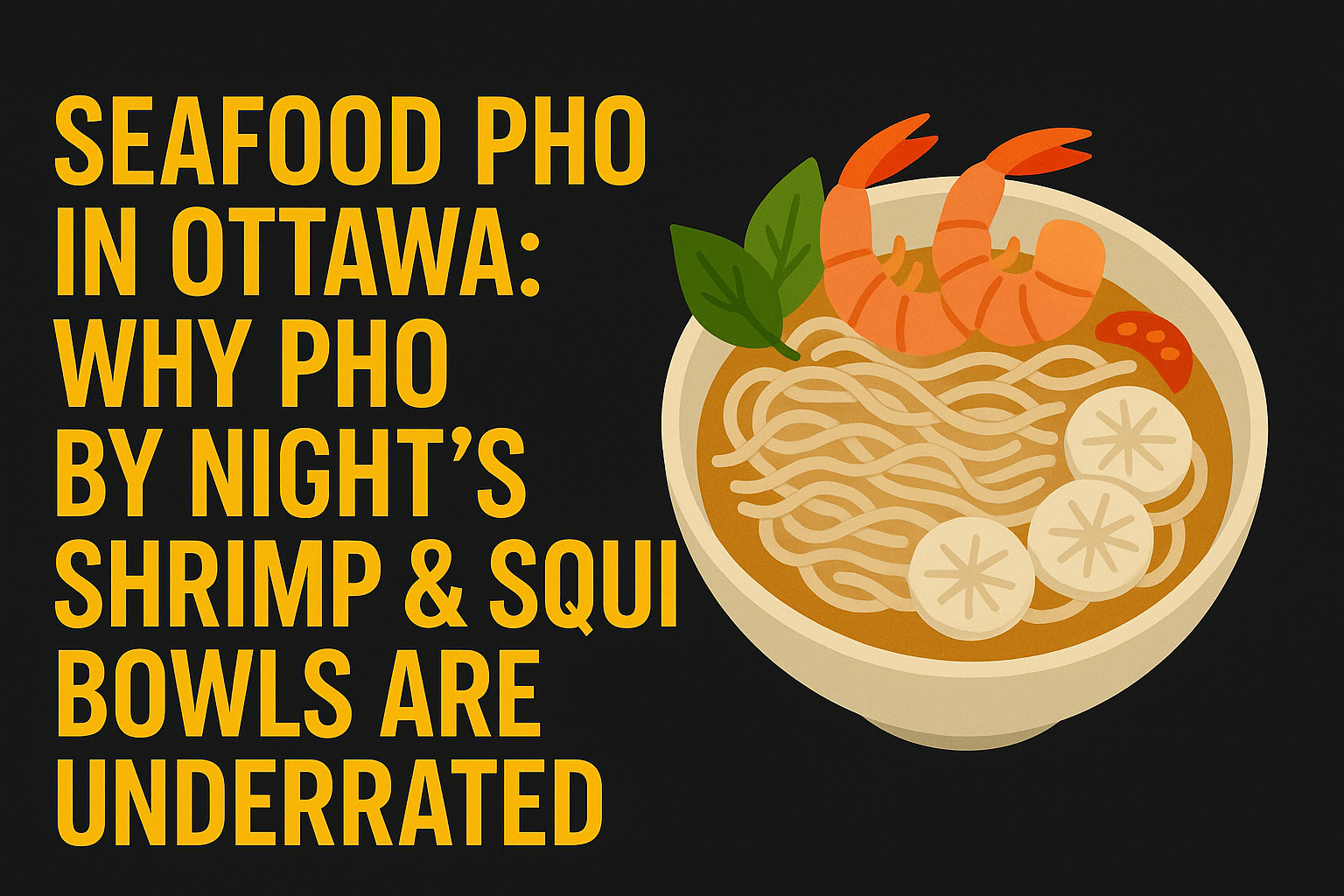 Seafood Pho in Ottawa