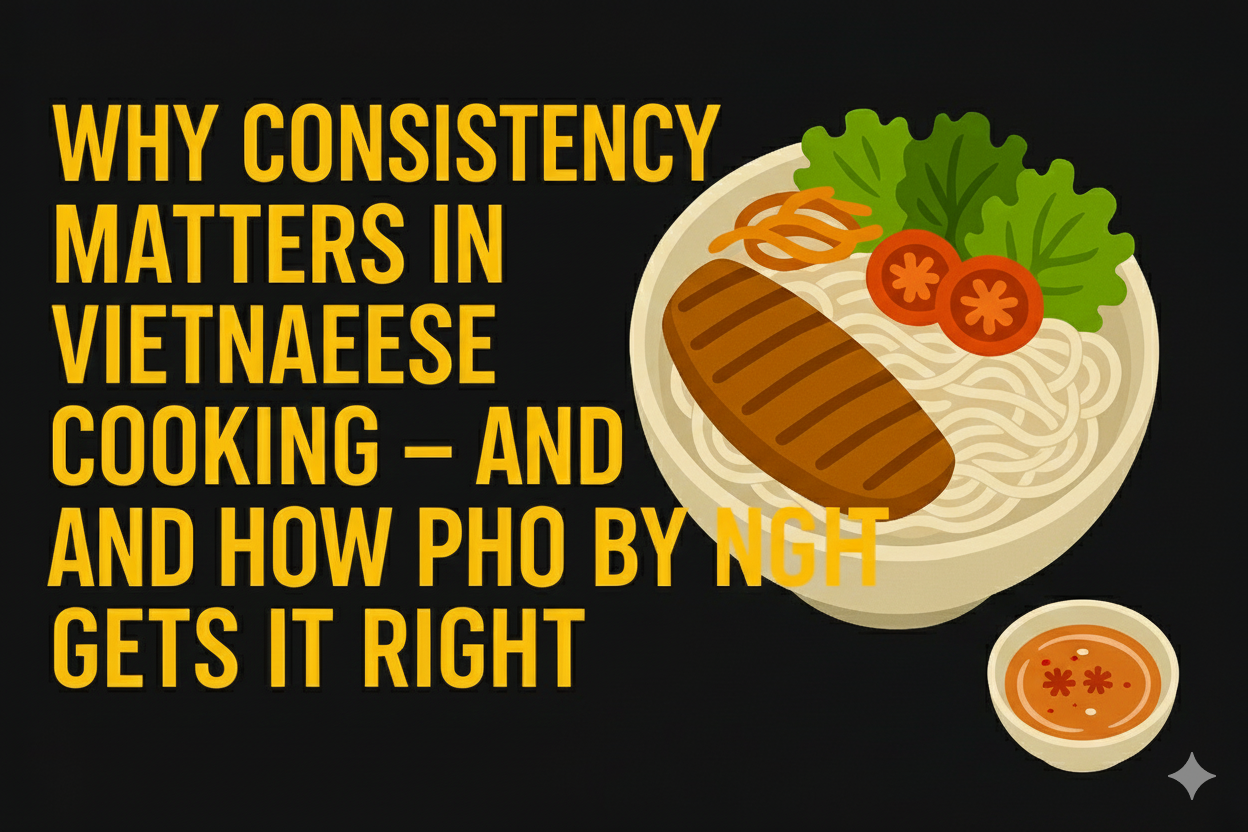 Consistency Matters in Vietnamese Cooking
